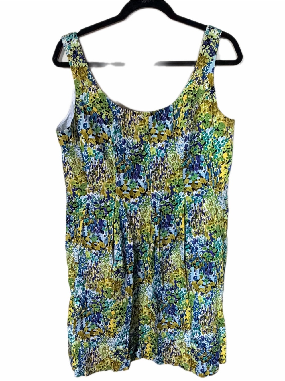 Jones studio green floral wedding guest dress size 12